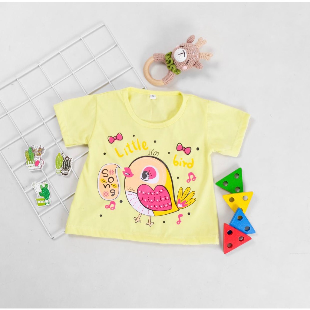 Owlet - Kaos anak perempuan / Atasan anak perempuan 1-5 tahun