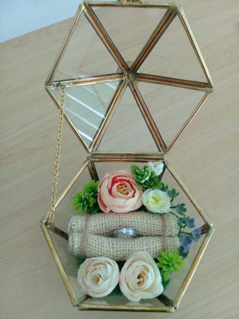 Ring Glass Bearer 07 / Tempat Cincin / Ring Box