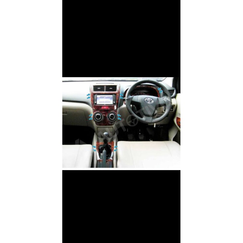 panel wood / panel kayu toyota all new avanza veloz modal kayu