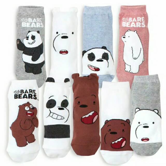 KAOS KAKI WE BARE BEARS