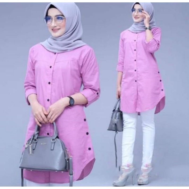 Baju atasan fashion wanita baju tunik dinda