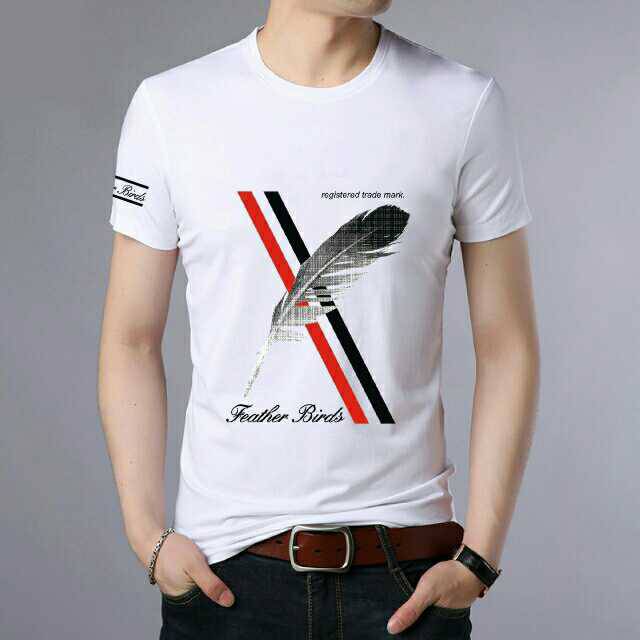 T shirt Pria Kaos Distro pria lengan pendek Stb