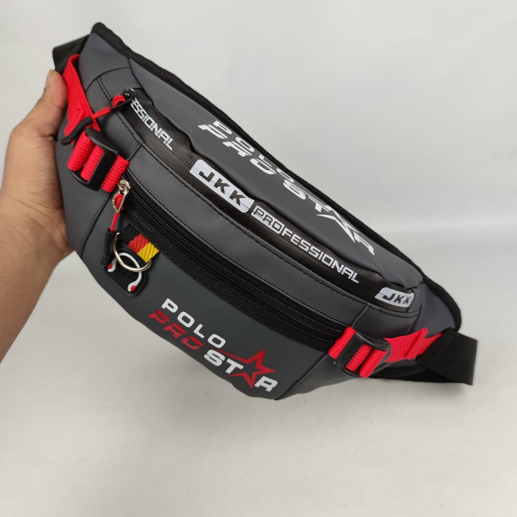 STARFACE - Waistbag Waterproof Terbaru Bahan Ballon Anti Air Tas Selempang Bahu