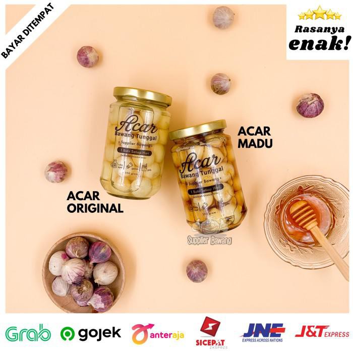 

MANJUR ACAR BAWANG PUTIH TUNGGAL 200GRAM - ACAR ORIGINAL !!!