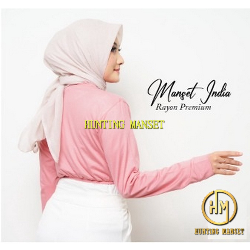 Manset CropTop India Manset Atasan India Lengan Panjang CropTop Warna Lengkap Bisa COD