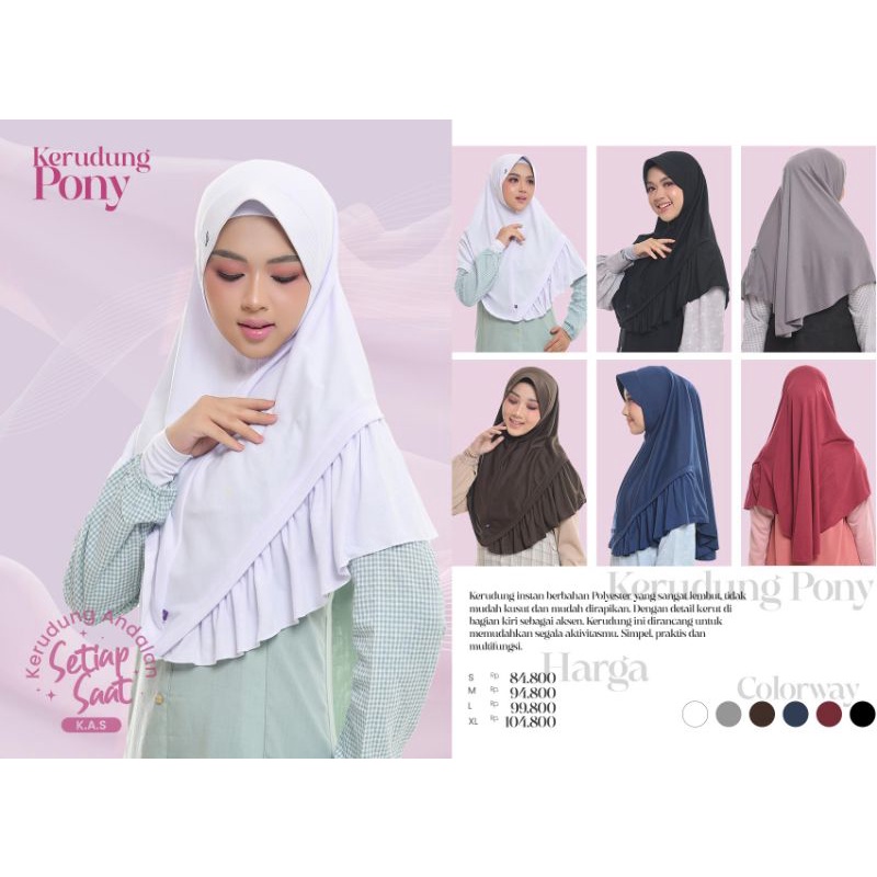 Rabbani - Kerudung Sekolah Krd Pony