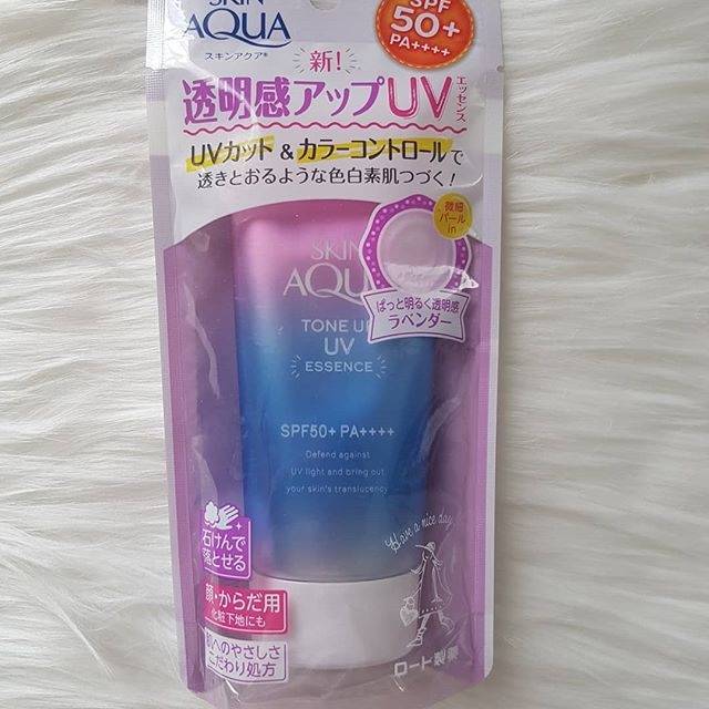 Ready 100% Ori SKIN AQUA Tone Up UV Essence  SPF50+ PA+++ Sun Cream