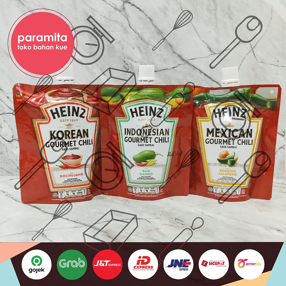 Heinz Sambal Mexican / Indonesia / Korea 125 gr