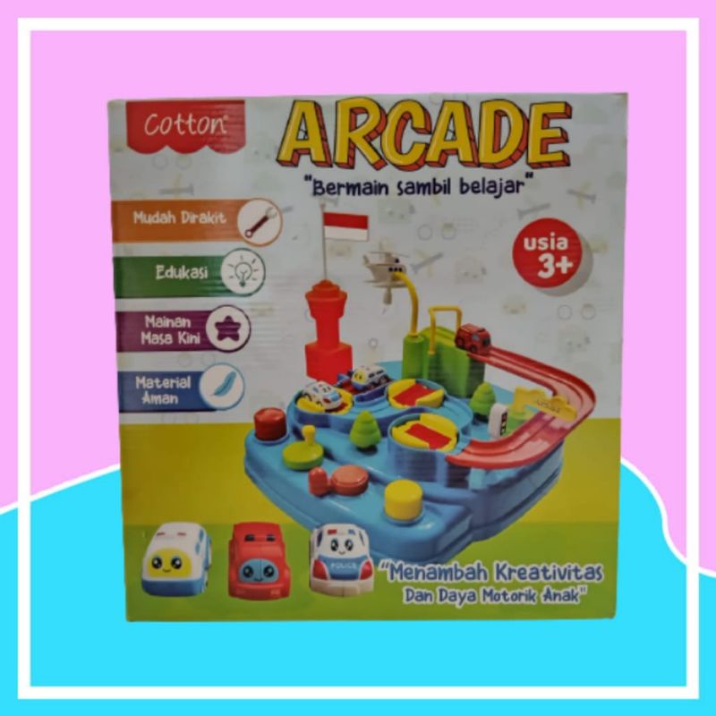 Mainan Anak Edukasi Mobil Arcade Adventure Toys