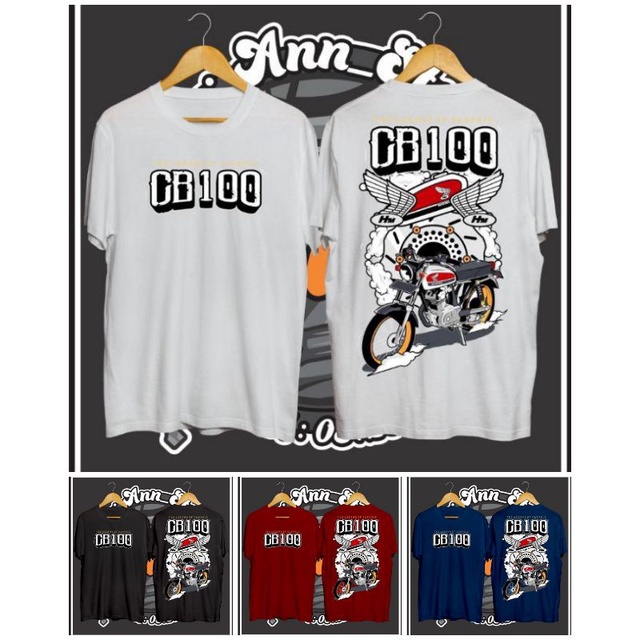 Kaos CB 100 Classic / Baju Honda CB100 Klasik (COD)