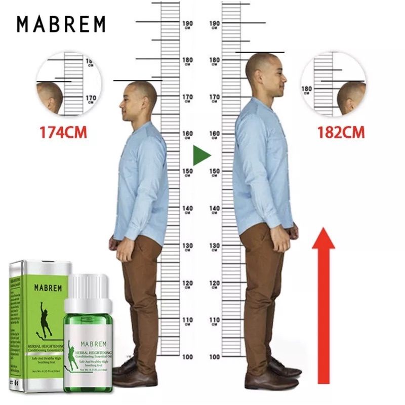 MABREM ORI MINYAK PENINGGI BADAN ESENTIAL OIL AMPUH 10 ML ASLI AMPUH