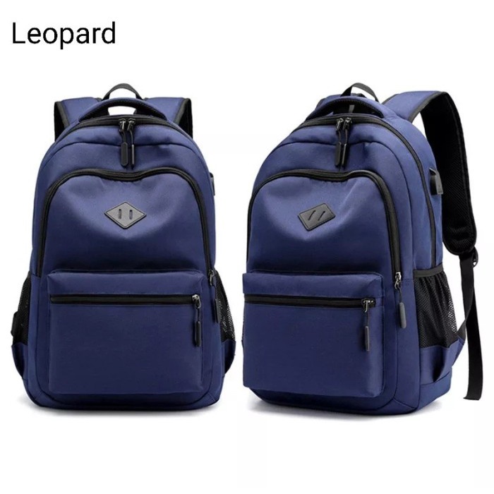 TERBARU // Polos Oval - Tas Ransel sekolah remaja laki-laki perempuan fashion Stylish