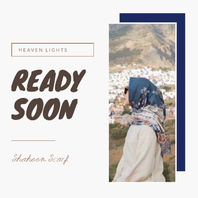 Shaheen Scarf by Heaven Lights X Bahjatina Sahaba