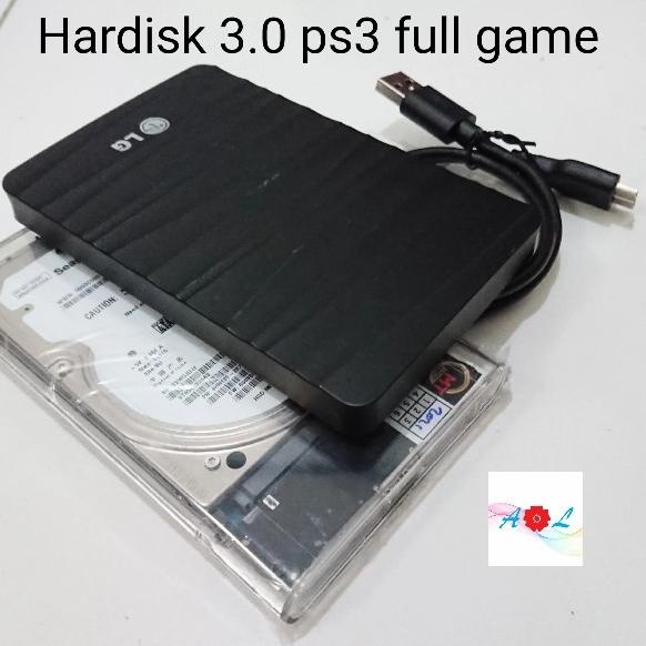 Harddisk external PS3 full game