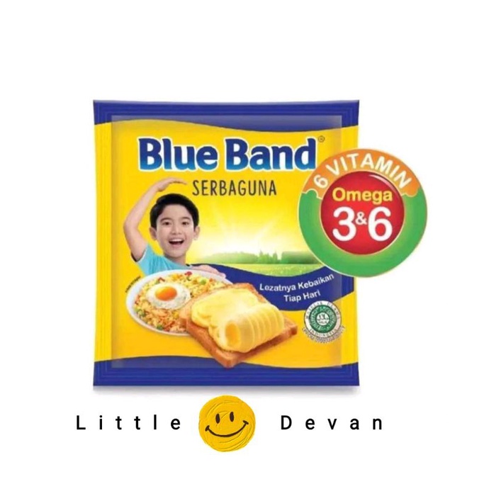 blueband blue band margarin serbaguna masak 200gr