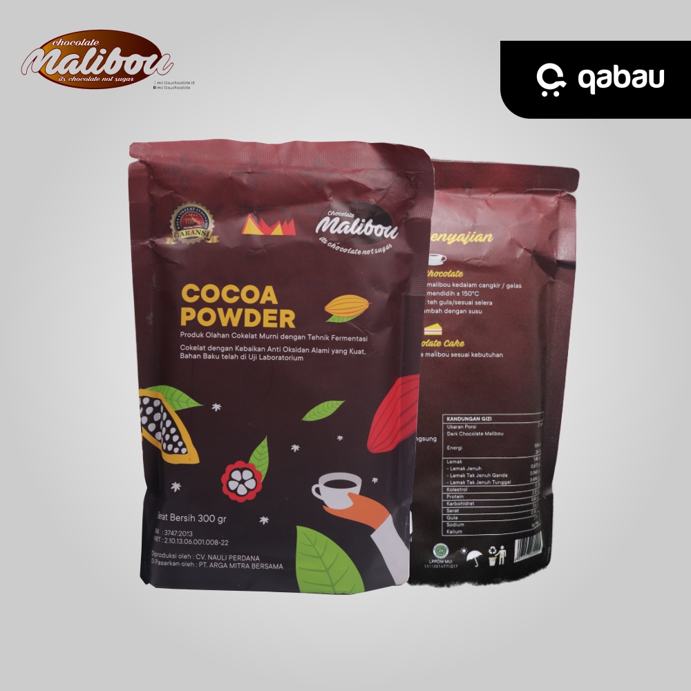 

Bubuk Kakao Cokelat Malibou 1000 Gram