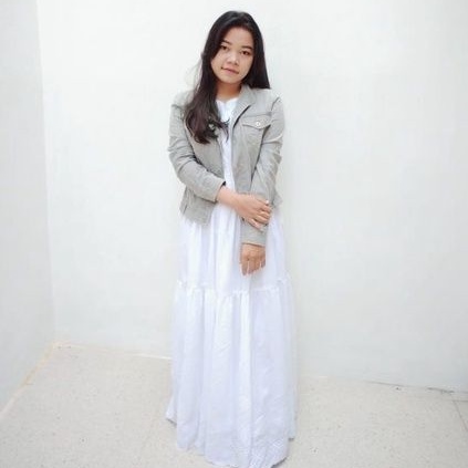 summer white dress katun bordir