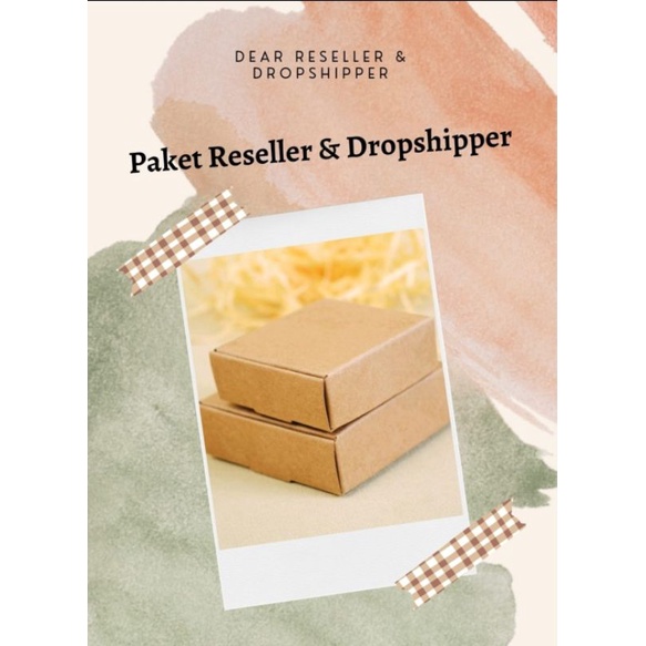 Paket Reseller/Dropshipper