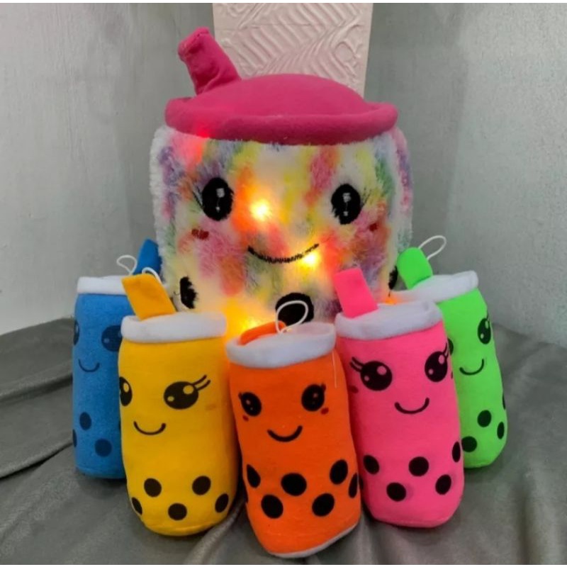 Boneka boba beranak LED Rainbow