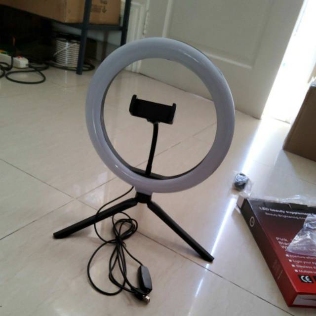 Mini Tripod Lampu Tik Tok / Tripod Hp / Tripod Kamera Murah