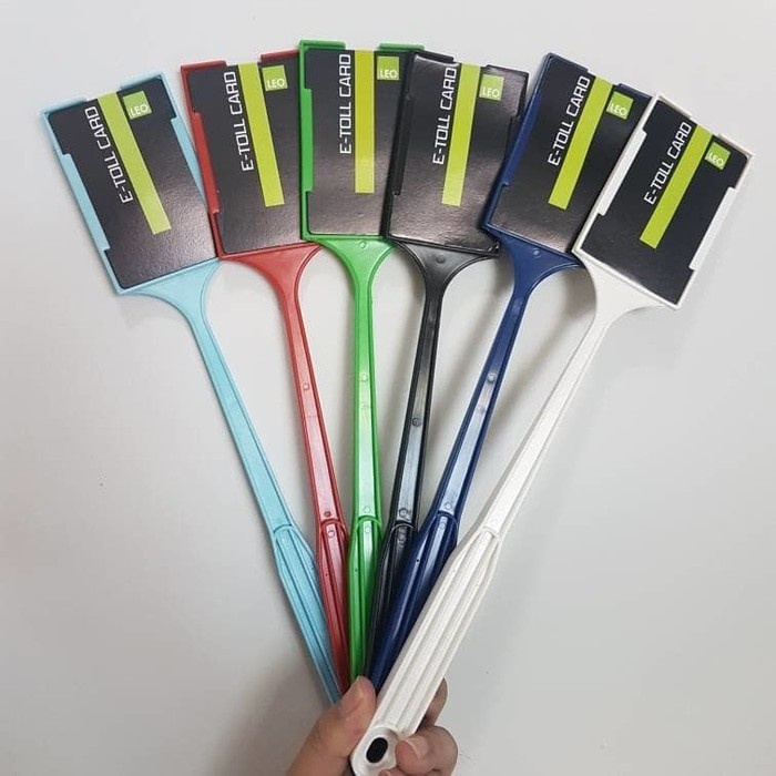 Tongkat E-Toll 2 Kartu Jalan Tol 35cm Tongtol e-Money Mobil etoll Card Stick Car 2in1