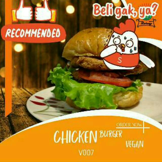 

CHICKEN BURGER RUHUEY **