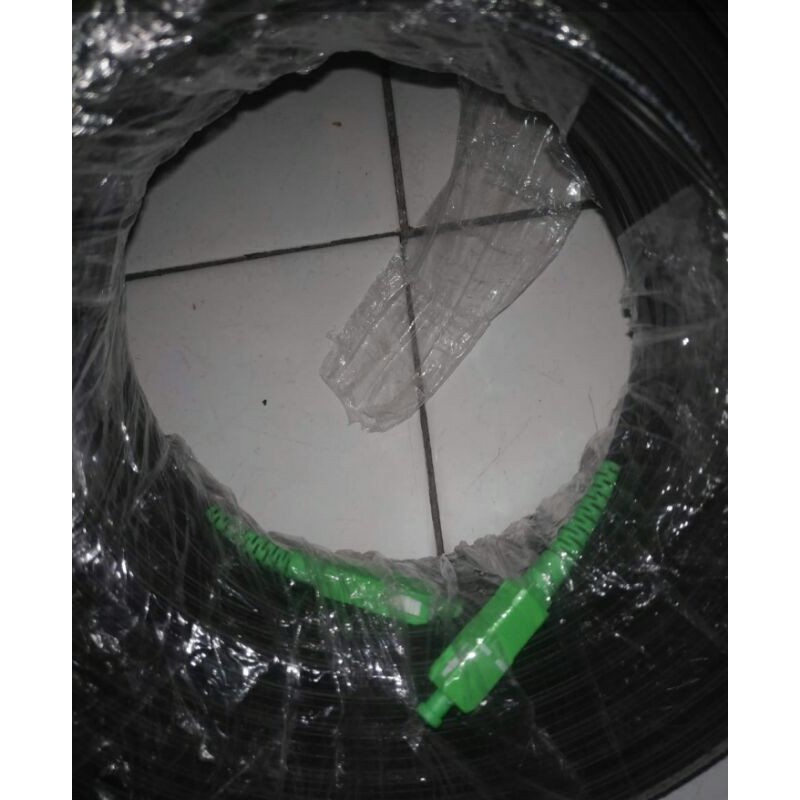 Precon 100m 1 core sc Apc drop core dc dw ftth