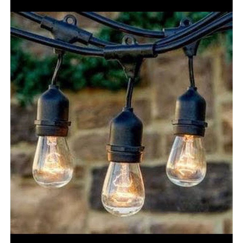 Kabel fiting lampu gantung 10m / lampu cafe / lampu outdoor 10m