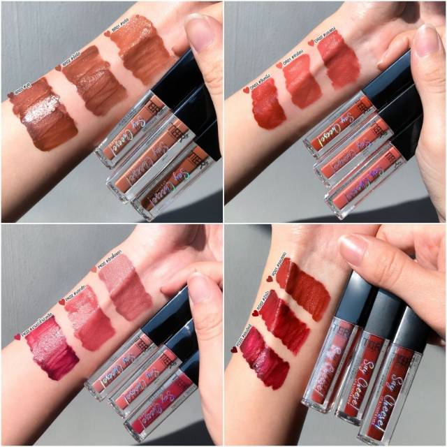 TER Say Chese Lip &amp; Cheek &amp; Eye Thailand / Cosmetic Moisturizing / Lipstick Matte Tint Metalic Tone