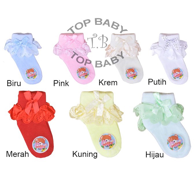 Kaos Kaki Bayi Renda Mity - 4280
