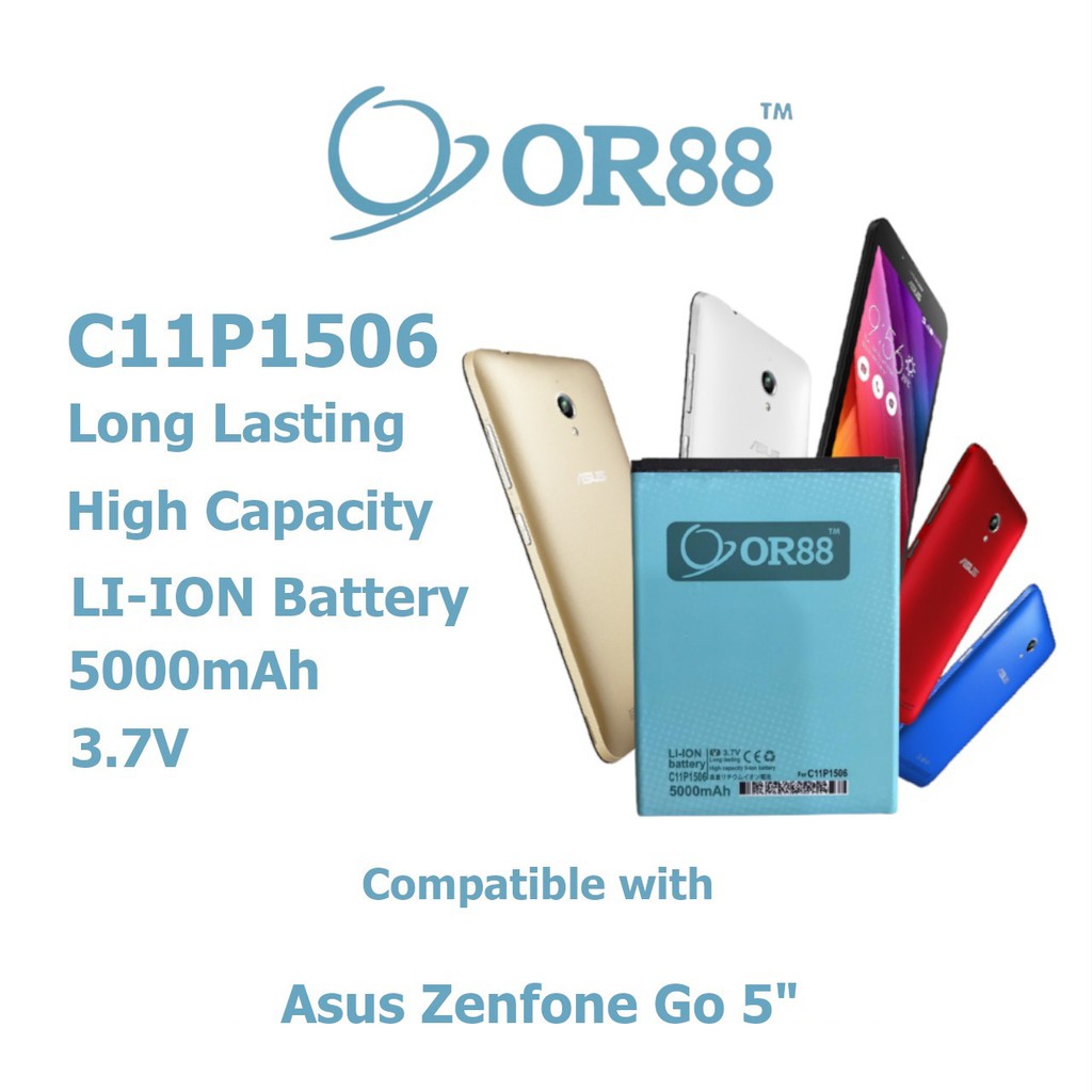 Baterai Battery Batre Double Power OR88/Oriens88 ASUS Zenfone Go 5 ZC500TG / C11P1506