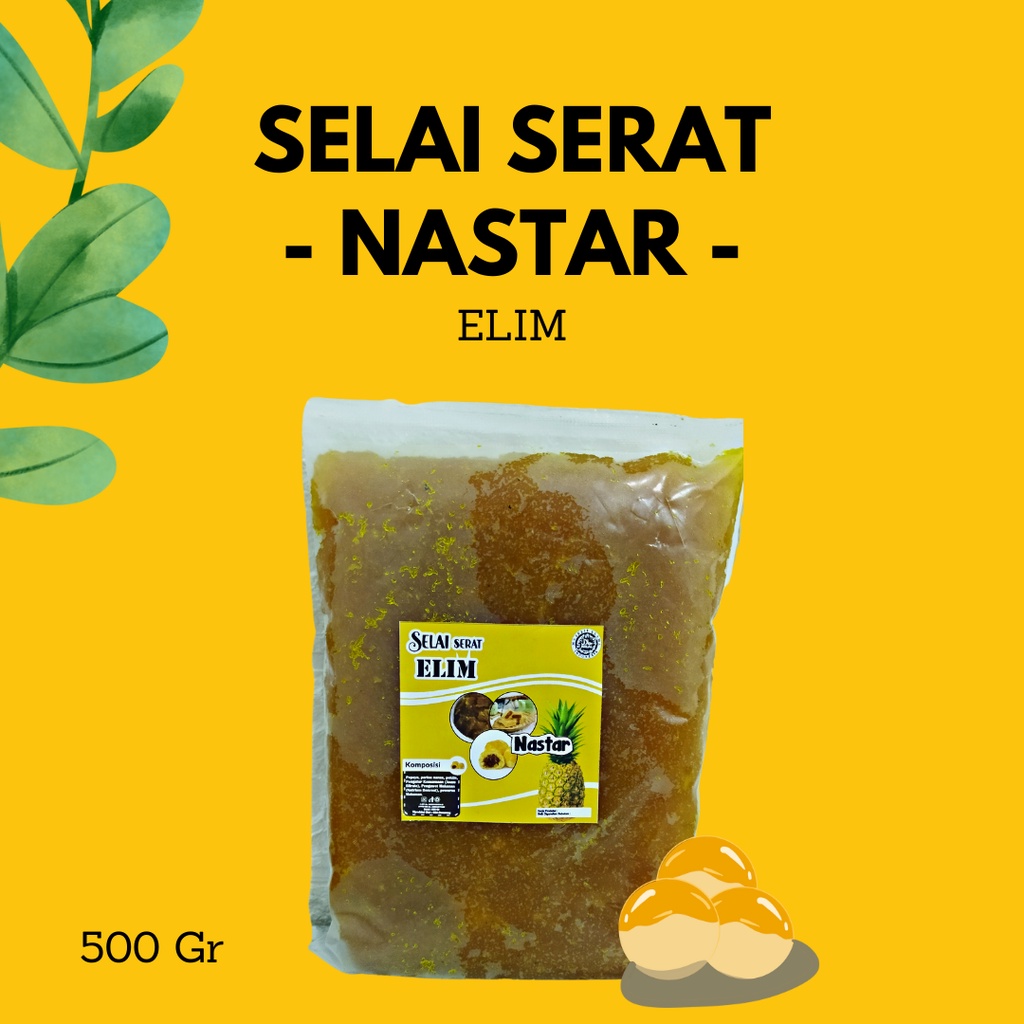 Selai Nastar Elimas / Isian Nastar / Selai Serat Nanas