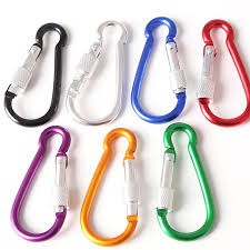 Carbiner Warna / Gantungan Kunci Carabiner 6 cm / Karbiner