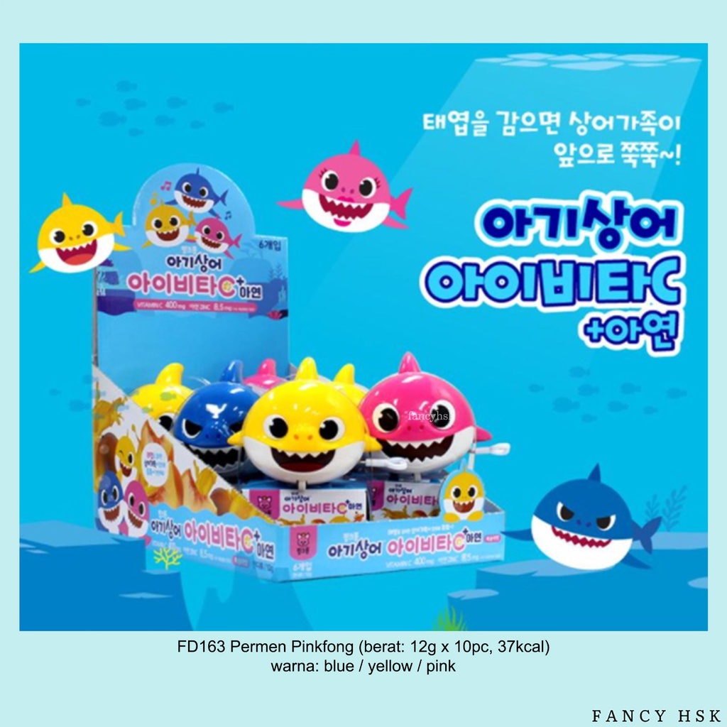 (FreeOngkir) KOREA PERMEN PINKFONG FD163 Halal Terpopuler