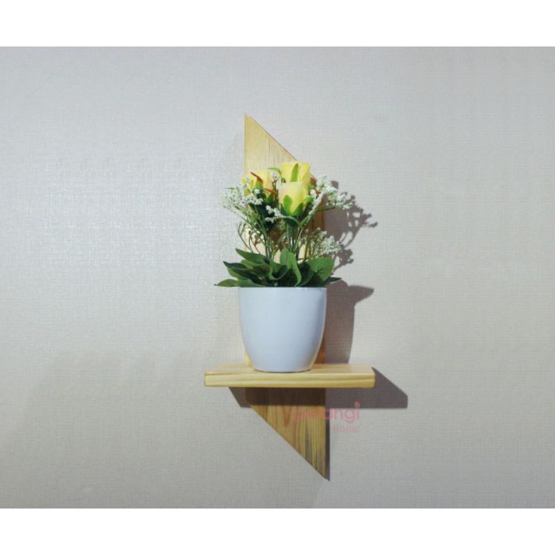 bunga hias + Rak bunga