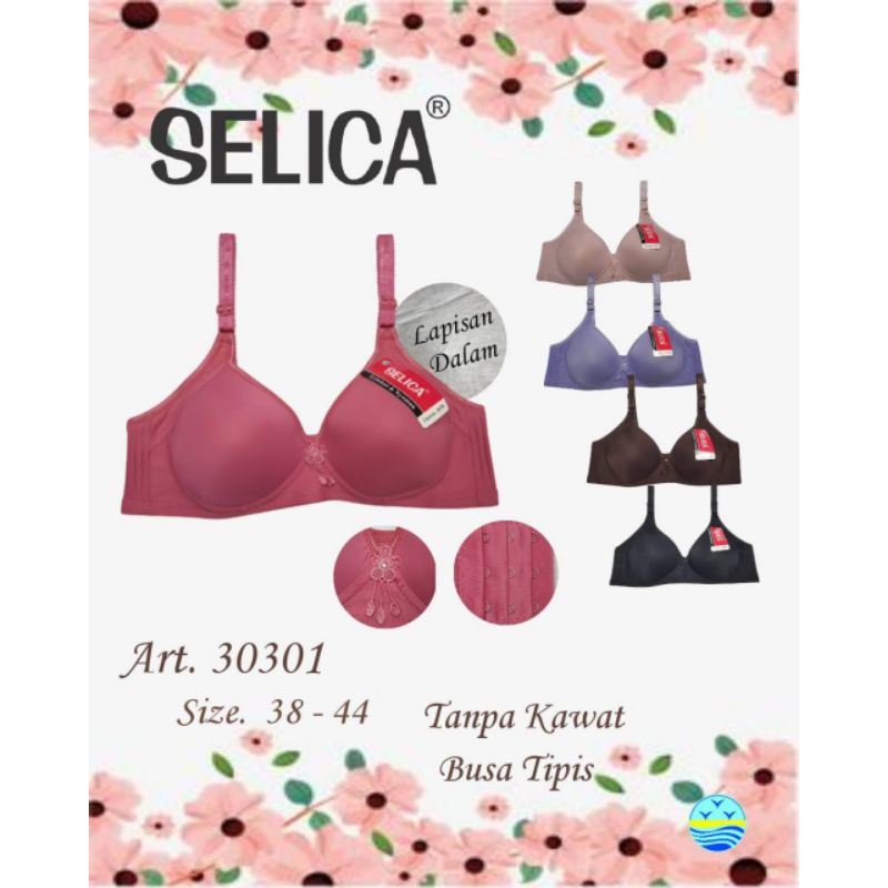 Bra Selica Tanpa Kawat Cup Besar 30301