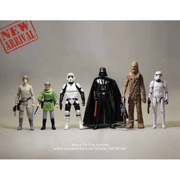 Mainan Action Figure Starwars Disney Hasbro set