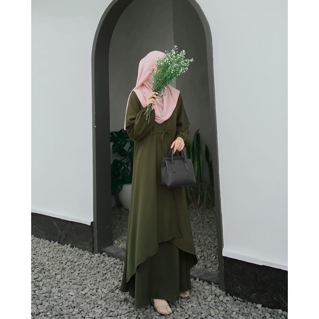 GF02 ~ FATMA MAXI fashion muslim populer BEST SELLER size S M L XL gamis terbaru kekinian | gamis lebaran 2022 | gamis lebaran | gamis terbaru remaja