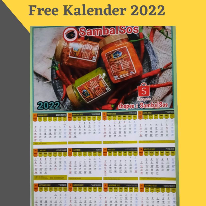 

Kalender dinding 2022 GRATIS ( BACA DESKRIPSI!!)