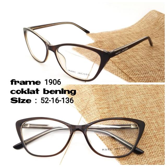 Frame Kacamata 1906 Wanita Terbaru, Kaca mata Minus, Kacamata Anti Radiasi, Kaca mata New Cat Eye