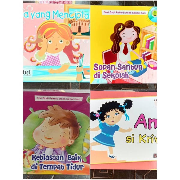 

Buku Cerita Anak Bergambar/ Buku Cerita Anak Seri Karakter