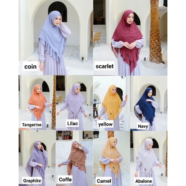khimar Jasmine ori by Cierra