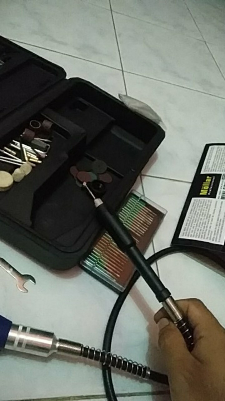 Bor Mini Grinder Set 30 Pcs Mata Ukir Mollar 40 Pcs Aksesories