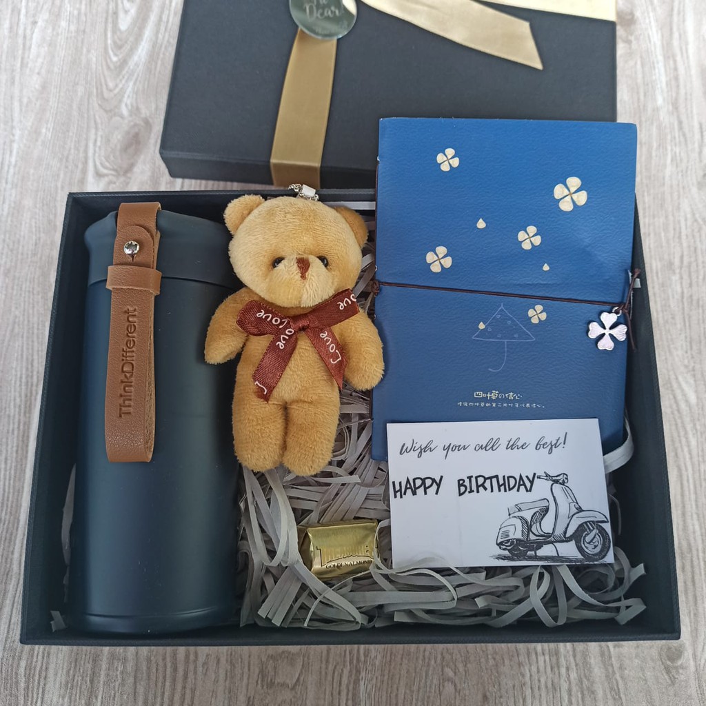 

Bliss Box Cute Blue (Hampers/Gift Box /Kado UlTah/Kado Wisuda/Kado Anniversary/Souvenir)