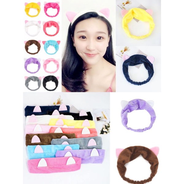 Bando mandi bandana kuping fashion import