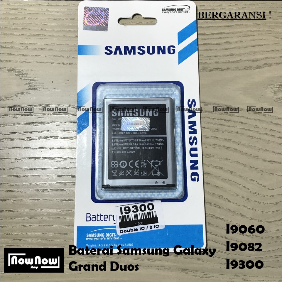 Baterai Samsung Galaxy Grand Duos I9082 Original Batre Battery SEIN