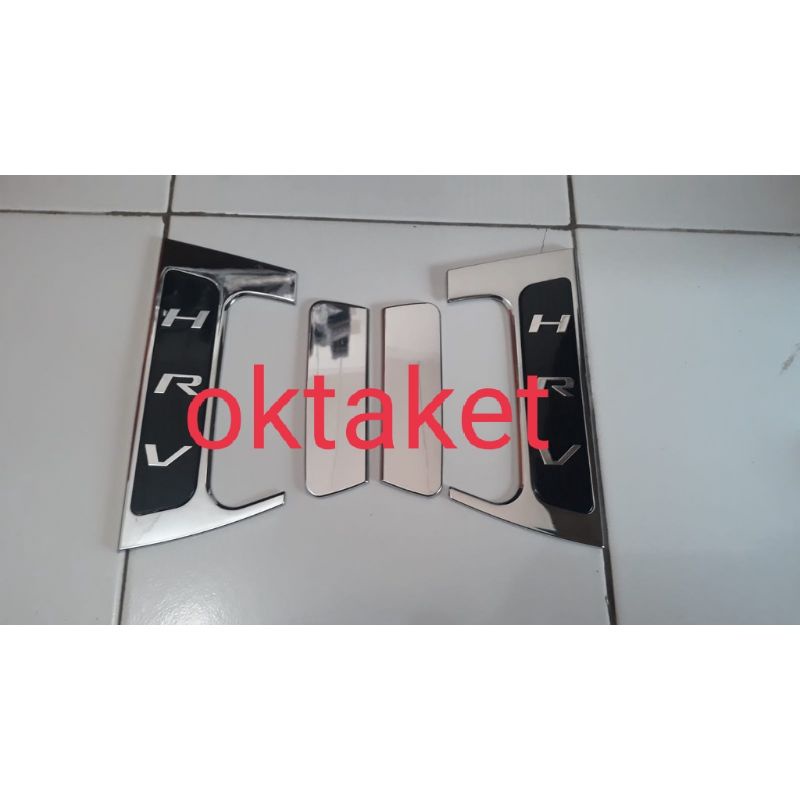 cover handle belakang HONDA HRV Chrome emboss