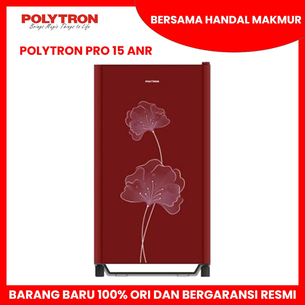 Kulkas Polytron 1 Pintu PRO15AN / LEMARI ES POLYTRON 1PINTU 15ALR / KULKAS POLYTRON BELLEZA