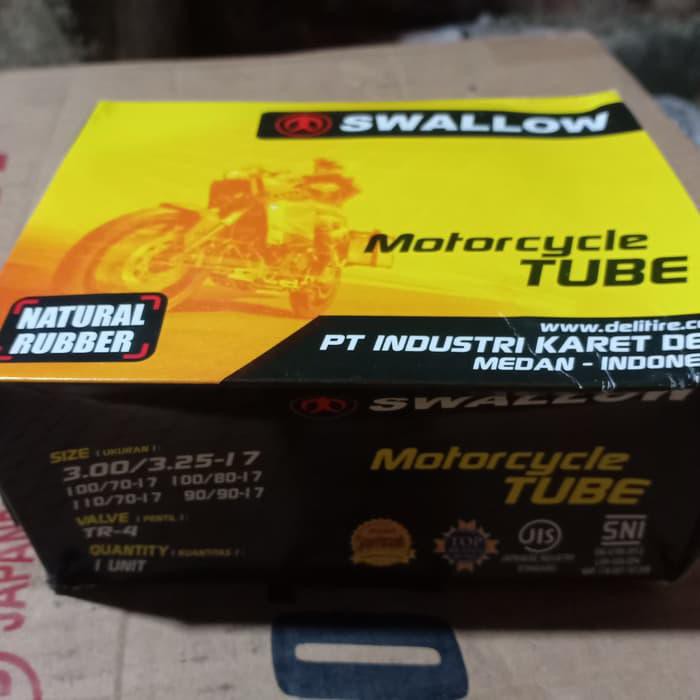 BAN DALAM 110/70 - 17 , 100/80 - 17 SWALLOW MOTOR 110 / 70 , 100 / 80 FREE ONGKIR
