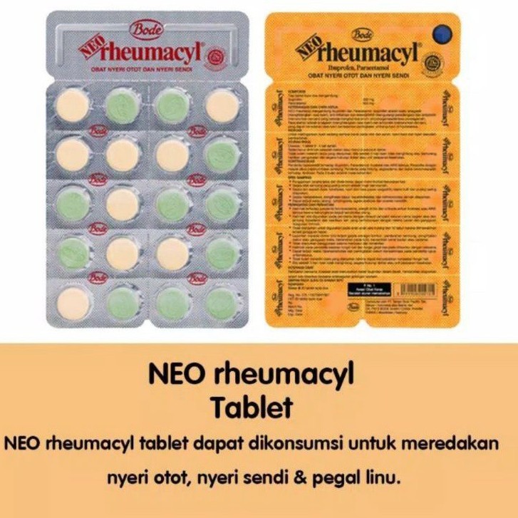 Neo Rheumacyl 1 Strip 20 Tablet